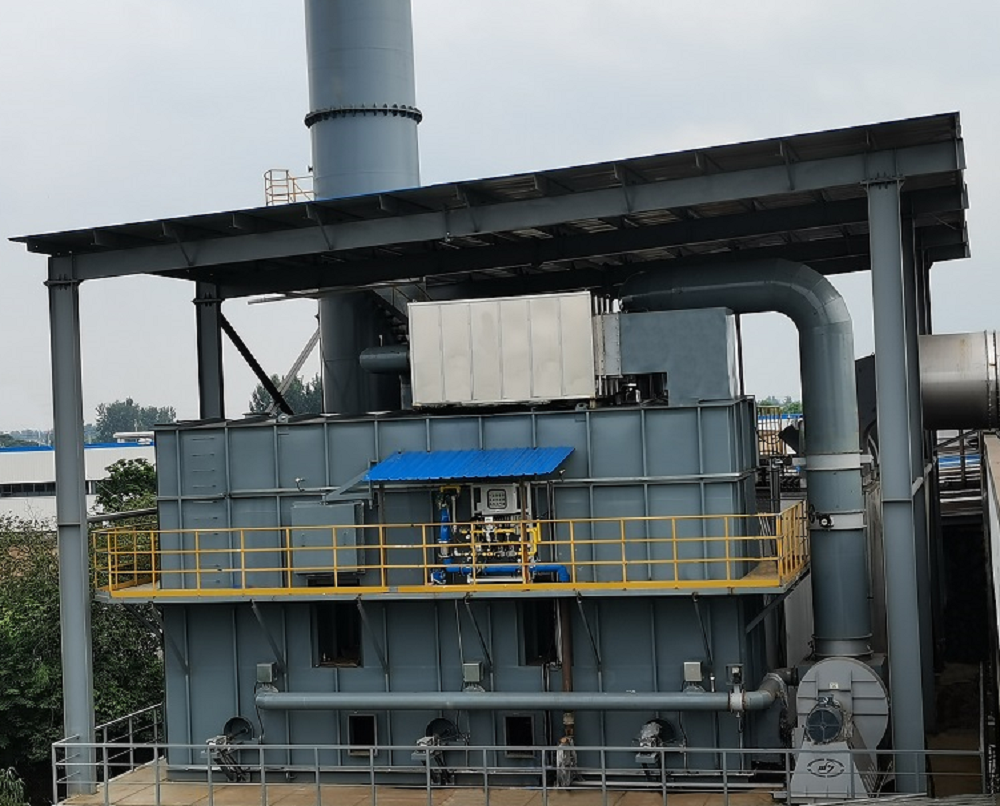32万风量RTO+双沸石转轮式VOC废气处理设备